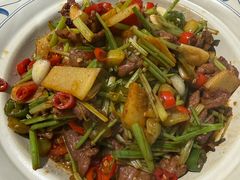 生炒牛肉-小绍兴家宴·百年绍兴菜(鲁迅路店)