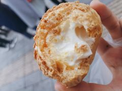 香草脆皮冰淇棱泡芙-老香港蛋糕(梓桐苑店)