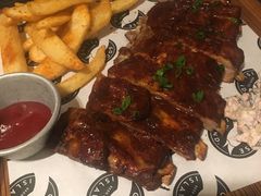 32小时波旁橡木桶烟熏肋排-Goose Island Brewhouse鹅岛精酿啤酒酿造工坊餐厅