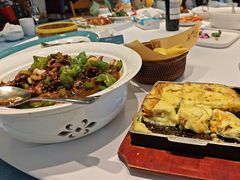-海派美食·家宴海鲜青岛菜·石锅鲽鱼头(东方城店)