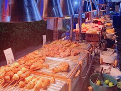 自助取餐区-亚龙湾希尔顿自助餐厅·海鲜·烧烤·沙滩BBQ·现场乐队