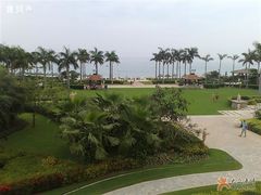 阳台望出去的风景-大堂酒廊·亚龙湾万豪度假酒店