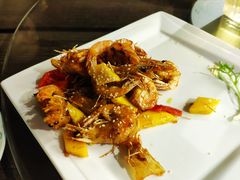 芒果酥皮大虾-青叶202都市餐厅(迪诺水镇店)