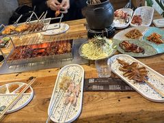 -河坝烧烤串城(金达莱店)