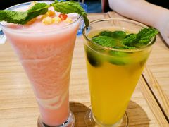 朵朵麦芽风味白桃冰沙-必胜客(花舞大唐博物馆店)