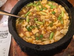 石锅鸡汤豆腐-绿茶餐厅(成都万象城店)