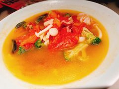 吴韵上汤西兰花-绿茶餐厅(南方商城店)