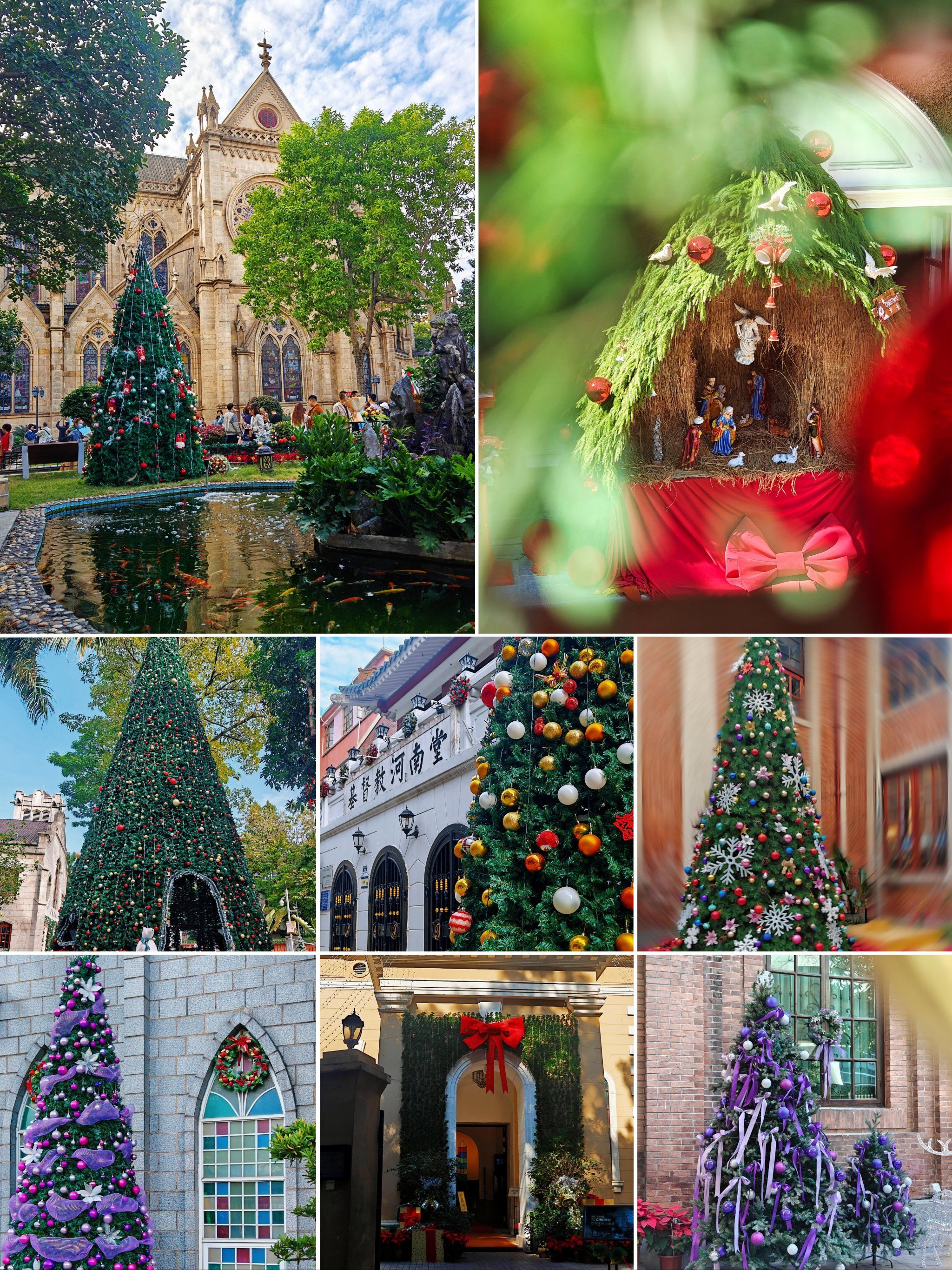 广州特色教堂合集(圣诞版)🎄🎄🎄