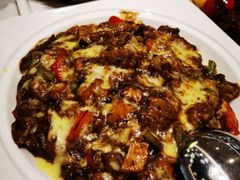 黑胡椒牛肉焗饭-曼玉餐厅(中原万达店)
