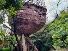 -天门沟九州驿站树上汤泉