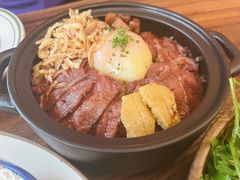 和牛鹅肝海胆波奇饭-salée