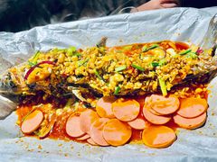 蒜香黔鱼-醉巫山纸包鱼·私房菜