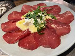 风干牛肉黑松露温泉蛋土豆泥-Apollo·西班牙小酒馆(安福路店)