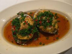 蒜茸豆豉6头小鲍鱼-玫瑰厅上海菜(兴国路店)