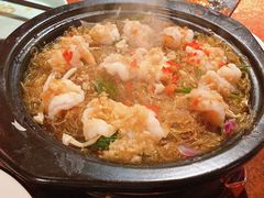 蒜蓉粉丝虾-绿茶餐厅(蓝色港湾店)