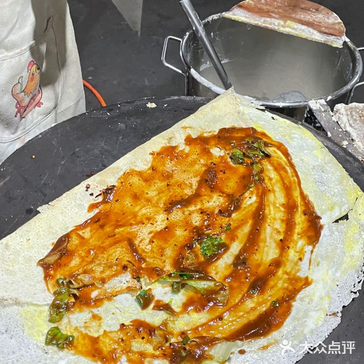 佛大的西施煎饼果子，6块钱一个真的超饱！