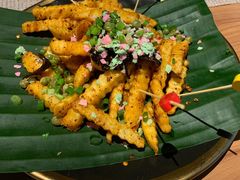 松茸洋芋条-雀舞云南菜(乐客城店)