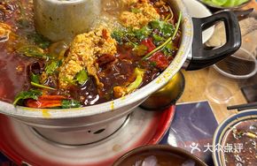 Tofu Flower Beef Pot