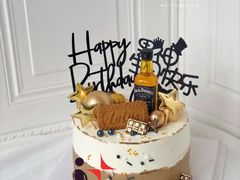 巧克力洋酒淋面蛋糕-艾加柒克蛋糕茶歇甜品台(春熙路店)