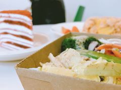鸡胸肉蔬菜沙拉-复旦大学本部-食堂