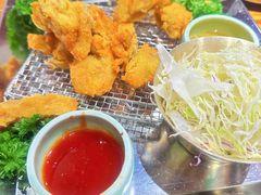 甜辣炸鸡-韩景台烤肉(八大处店)