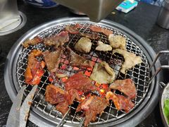 -芝士牛炭火烤肉