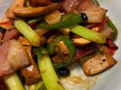 辣椒笋片炒烟肉-广州逸林假日酒店·四季桃源中餐厅(白云山风景区店)