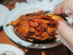 毛蟹烧年糕-金枝玉叶上海人家食府(三里河店)