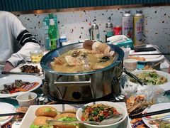 自助取餐区-大锅强·蒸海鲜青岛菜(吾悦广场店)