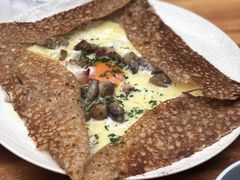 鸡蛋蘑菇熏肉荞麦可丽饼-RAC BAR(安福路店)