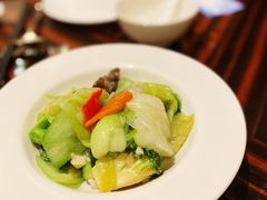 沙煲虾酱炒什锦菜-夏宫中餐厅(香格里拉大酒店)