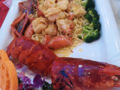 芝士伊面焗加拿大龙虾-潮喜竹溪荔湖酒家(荔枝湾店)