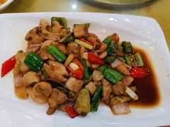 酸辣肥肠-台山美食一绝阿四台山黄鳝饭(阿四创作店)