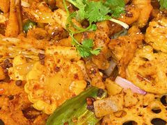 干锅牛蛙-渝蛙馆(新百店)