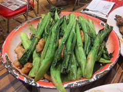 猪油渣炒菜心-等我餸上门海鲜大排档(天河南店)