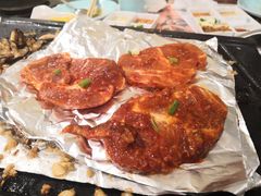 香辣梅花肉-韩时烤肉(枫蓝店)