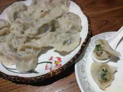 皮皮虾水饺-东来菜馆•手抓海鲜家常菜•海鲜锅贴(鸽子窝店)