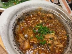 马鲛咸鱼茄子煲-粤集·手工粤菜(皇庭广场店)