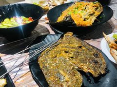 烤多宝鱼-沈记烧烤海鲜(江汉二路店)