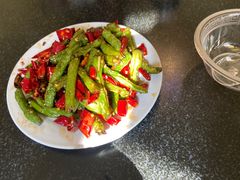 干煸豆角-清真宏玉祥黄门脸餐厅(华荫东里店)