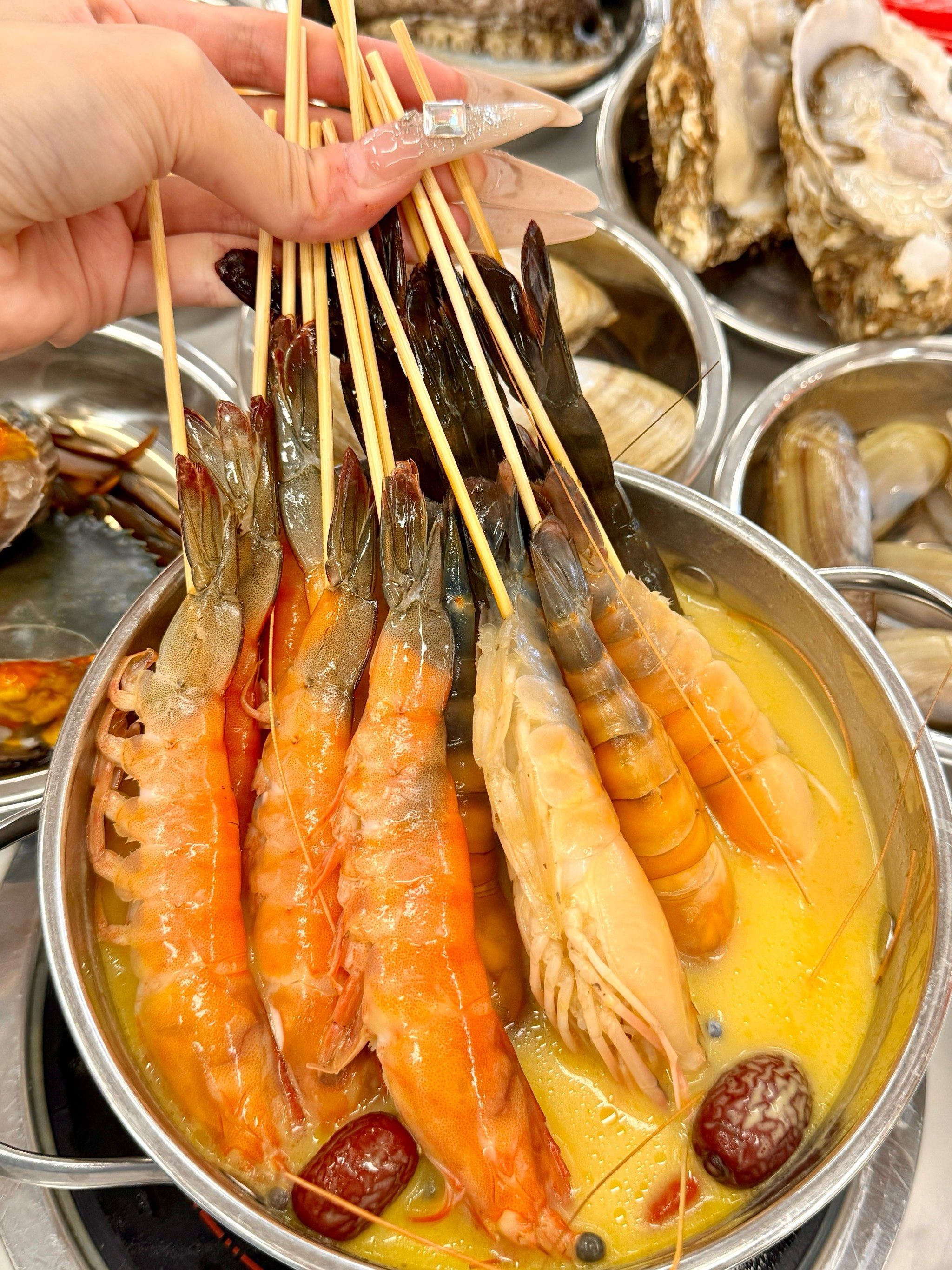 福州!这家海鲜集市火锅真的量大又好吃!