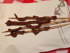 烤现切新鲜牛肉串-辣小鲜·南昌大排档(船山路店)