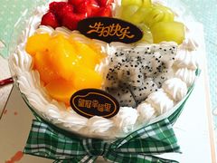 -皇冠幸福里动物奶油生日蛋糕(光谷软件园店)
