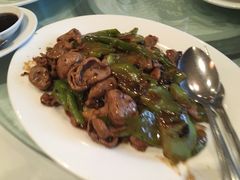 豉椒凉瓜炒安康猪肉-麒麟海鲜酒家(Richmond)