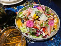 水果大虾沙拉-第101座花园餐厅(湖滨88店)