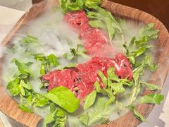 长寿乡豌豆尖吊龙-左庭右院鲜牛肉火锅(环球港店)
