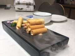 脆筒龙虾卷-后海16号·北京私房菜