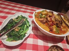 菜心葱油-西贝(虹口龙之梦店)