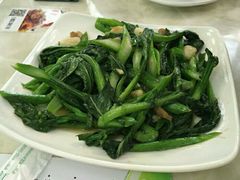 油渣炒菜心-利杨记·本味轩粥坊·烧烤(宝体店)