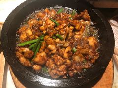 酱爆石锅蛙-绿茶餐厅(西单老佛爷店)